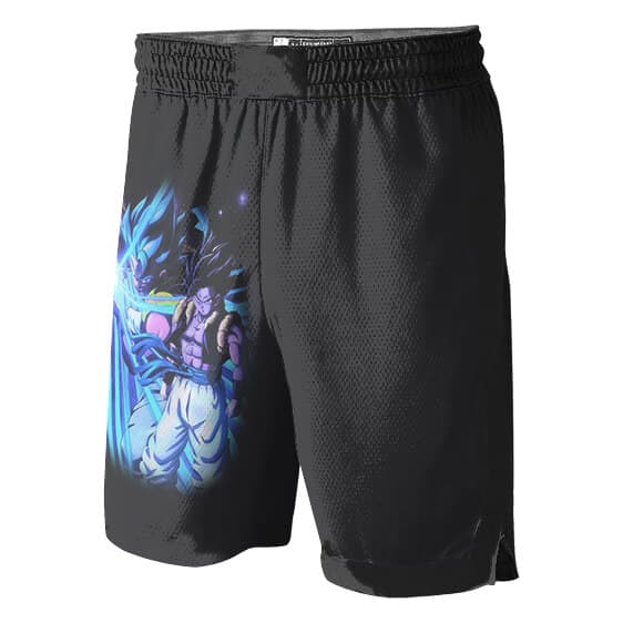 DBZ Gogeta Forms Art Awesome Basketball Shorts