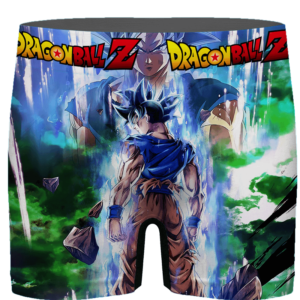 DBZ Goku Back Pose Awesome Ultra Instinct Men's Brief