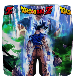 DBZ Goku Back Pose Awesome Ultra Instinct Men's Brief - back