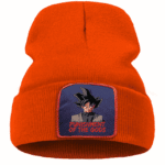 DBZ Goku Black Punishment Of The Gods Orange Winter Beanie