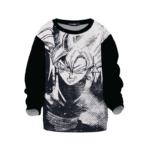 DBZ Goku Black Stylish Line Art Cool Kids Sweatshirt