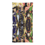 DBZ Goku Classic Team Against Evil Face Covering Neck Gaiter