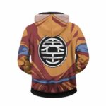 DBZ - Goku Costume Skin Gear Armour 3D Zip Up Hoodie