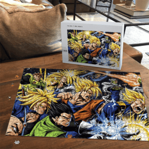 DBZ Goku Future Trunks Gohan Vegeta Gotenks Piccolo Comics Puzzle