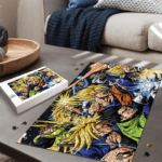 DBZ Goku Future Trunks Gohan Vegeta Gotenks Piccolo Comics Puzzle
