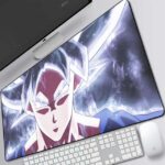 DBZ Goku Livid Ultra Instinct Form Extended Mouse Pad