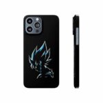 DBZ Goku Minimalist Silhouette Art Unique iPhone 13 Cover