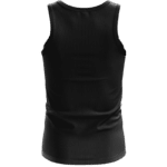 DBZ Goku Spirit Bomb Ganja Weed All Black Cool Dope Tank Top - back