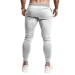 DBZ Goku Super Saiyan 2 HD Artwork Simple White Jogger Pants