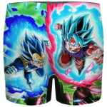 DBZ Goku Vegeta Super Saiyan Blue Cool Men's Brief
