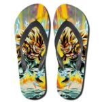 DBZ Gotenks Super Saiyan 3 Power Surge Thong Sandals