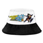 DBZ Kai Future Son Gohan White and Black Powerful Bucket Hat