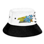 DBZ Kai SSJ2 Son Gohan White and Black Powerful Bucket Hat