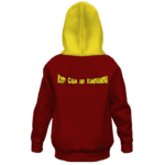 DBZ Keep Calm and Kamehameha Chibi Goku Kids Hoodie Back