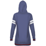 DBZ Kid Goku Dark Blue White Stripes Style Hoodie Dress