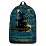 DBZ Kid Goku Flying Nimbus Starry Night Inspired Dope Backpack