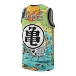 DBZ Kid Goku and Shenron Basketball Uniform