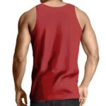 DBZ Krillin Tacos Casual Outfit Red Tank Top
