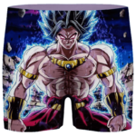 DBZ Legendary Super Saiyan Broly With Black Hair Men's Boxer