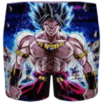 DBZ Legendary Super Saiyan Broly With Black Hair Men's Boxer