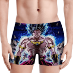 DBZ Legendary Super Saiyan Broly With Black Hair Men's Boxer
