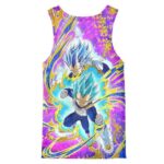 DBZ Legends SSJ Vegeta Blue Vibrant Art Tank Top