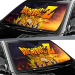 DBZ Main Protagonists Vs Villains Windshield Sun Shade