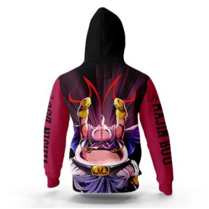 Dragon Ball Z - DBZ Parody Black Hooded Sweatshirts - Majin Buu
