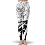 DBZ Majin Vegeta Comic Art Black White Cool Yoga Pants