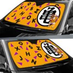 DBZ Master Roshi Shirt Pattern Windshield Sun Shade