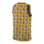 DBZ Master Roshi Turtle Symbol Pattern NBA Jersey