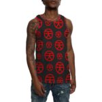 DBZ Master Tien Shinhan Kanji Pattern Bball Jersey