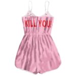 DBZ Mercenary Tao Kill You Kanji Uniform Romper