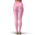 DBZ Mercenary Tao Minimalist Kanji Pink Leggings