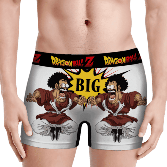 DBZ Mr Satan Shocked By Your Size Funny Men's Boxer Brief - lifestyle