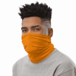 DBZ Nimbus Art Nike Inspired Orange Face Covering Neck Gaiter