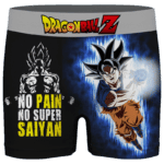 DBZ No Pain No Super Saiyan Ultra Instinct Men's Boxer