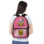 DBZ Patrick Spongebob Parody Fat Buu Babidi Cute Pink Backpack
