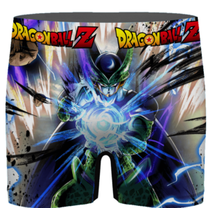 DBZ Perfect Cell Charging Up Awesome Art Men's Brief