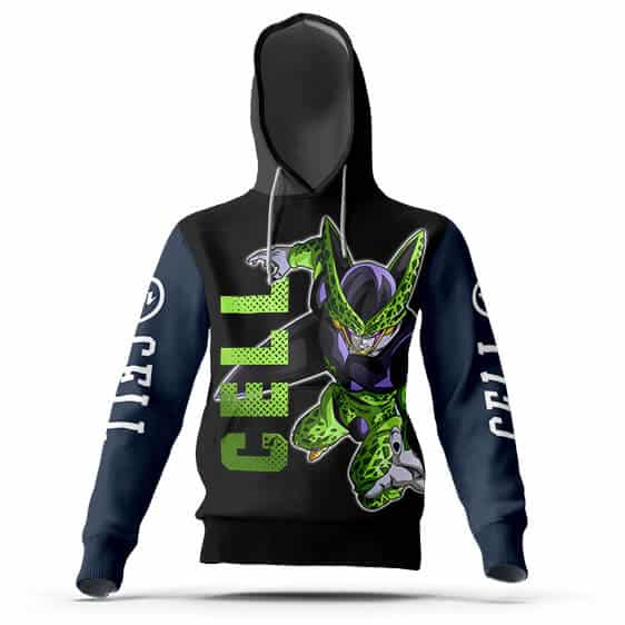 DBZ Perfect Cell Fighting Stance Hoodie