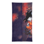 DBZ Rebel Kid Goku High on Weed Face Covering Neck Gaiter