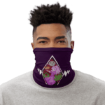 DBZ Ribrianne Transformation Purple Face Covering Neck Gaiter