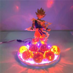 Dragon Ball Z Son Goku SSJ4 3D LED Lamp with a base of your choice! -  PictyourLamp