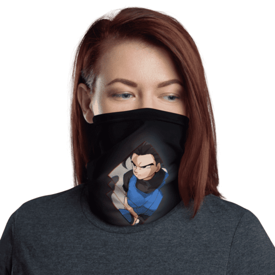 DBZ Shallot Awesome Art Black Face Covering Neck Gaiter