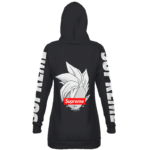 DBZ Shin Supreme Kai Logo Creative Black Edition Hoodie Dress