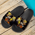 DBZ Son Goku Kakarot Super Saiyan Forms Fantastic Slide Sandals