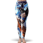 DBZ Son Goku Kamehameha Ultra Instinct Dope Yoga Pants