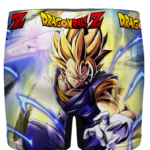 DBZ Super Saiyan 2 Vegito Striking Pose Cool Men's Boxer Brief