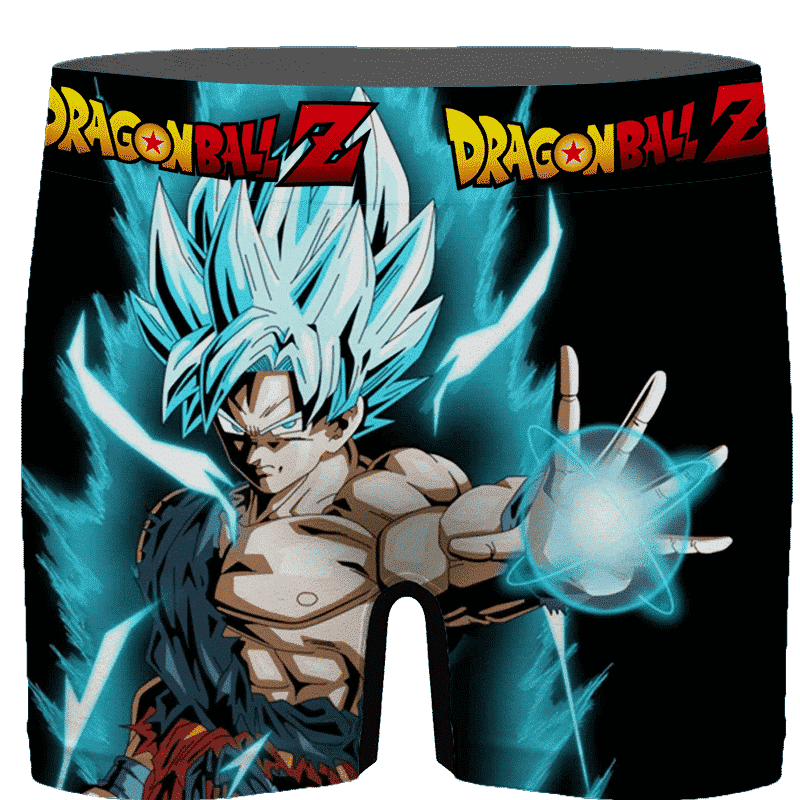 DBZ Super Saiyan Blue Goku Battle Mode Cool Men’s Boxer - Dragon Ball ...