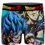 DBZ Super Saiyan Gogeta Blue Broly Dope Art Men's Boxer Brief